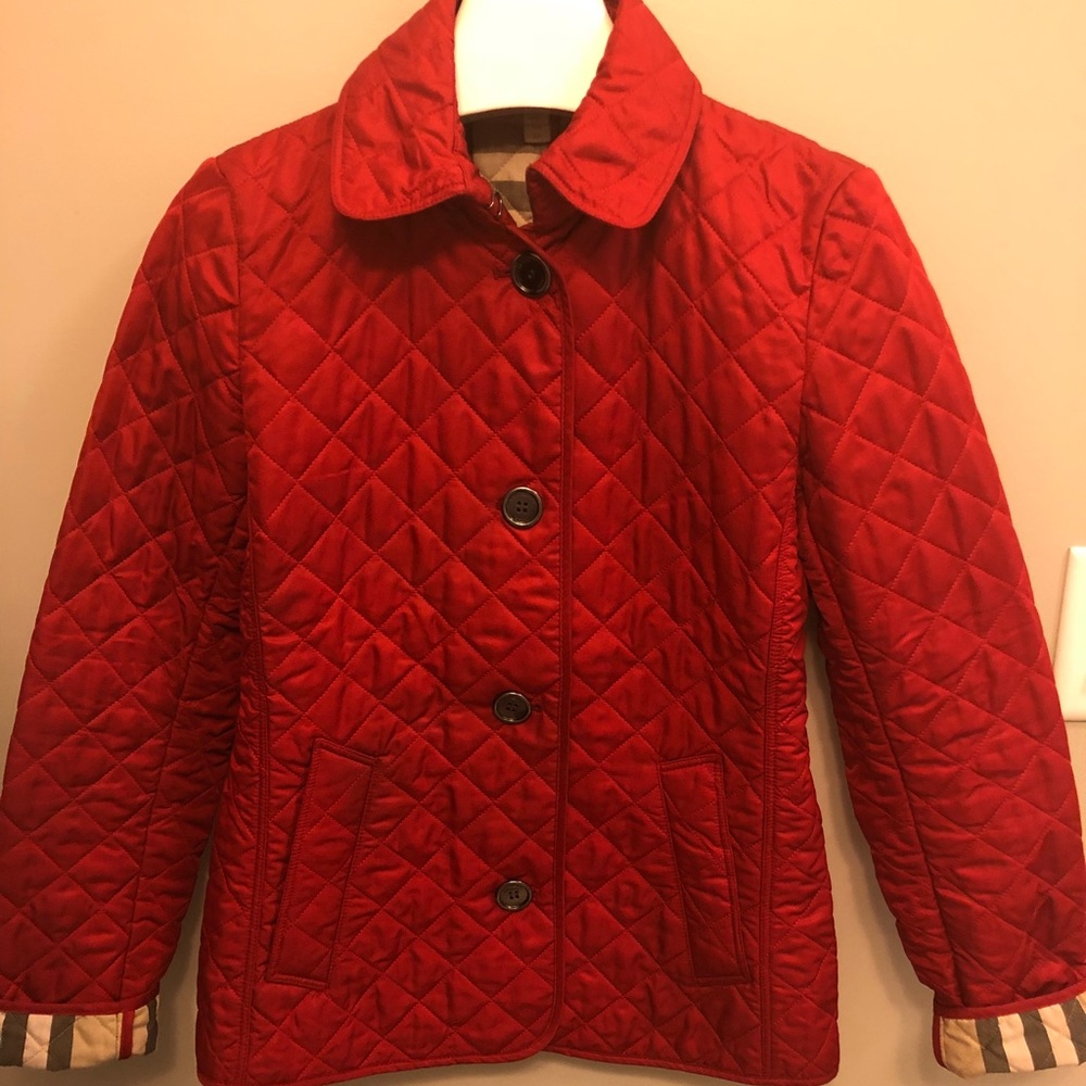 Burberry quilted jacket